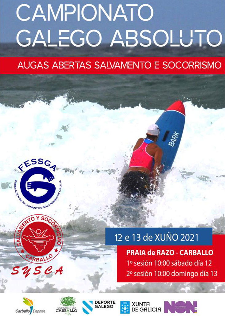 Campionato Galego Absoluto - Augas Abertas Salvamento e Socorrismo